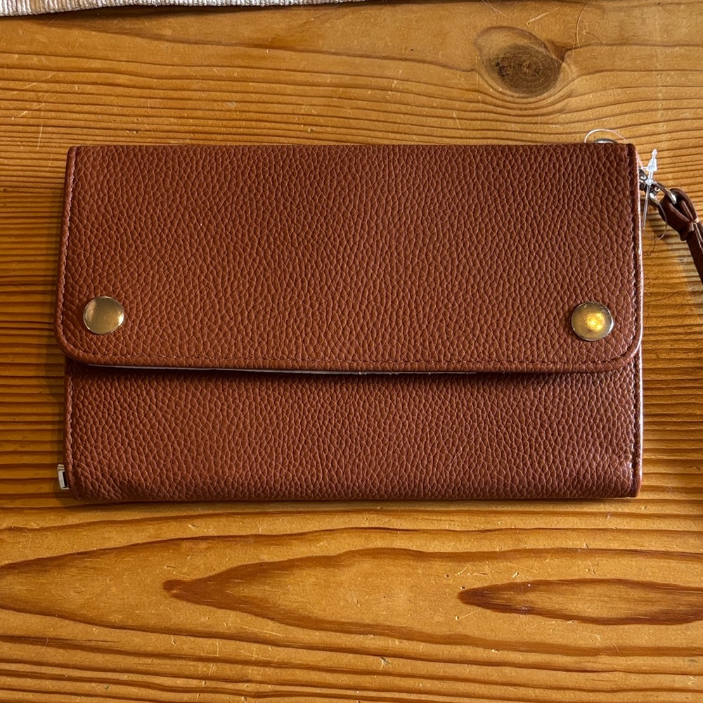 Brown Travel Wallet
